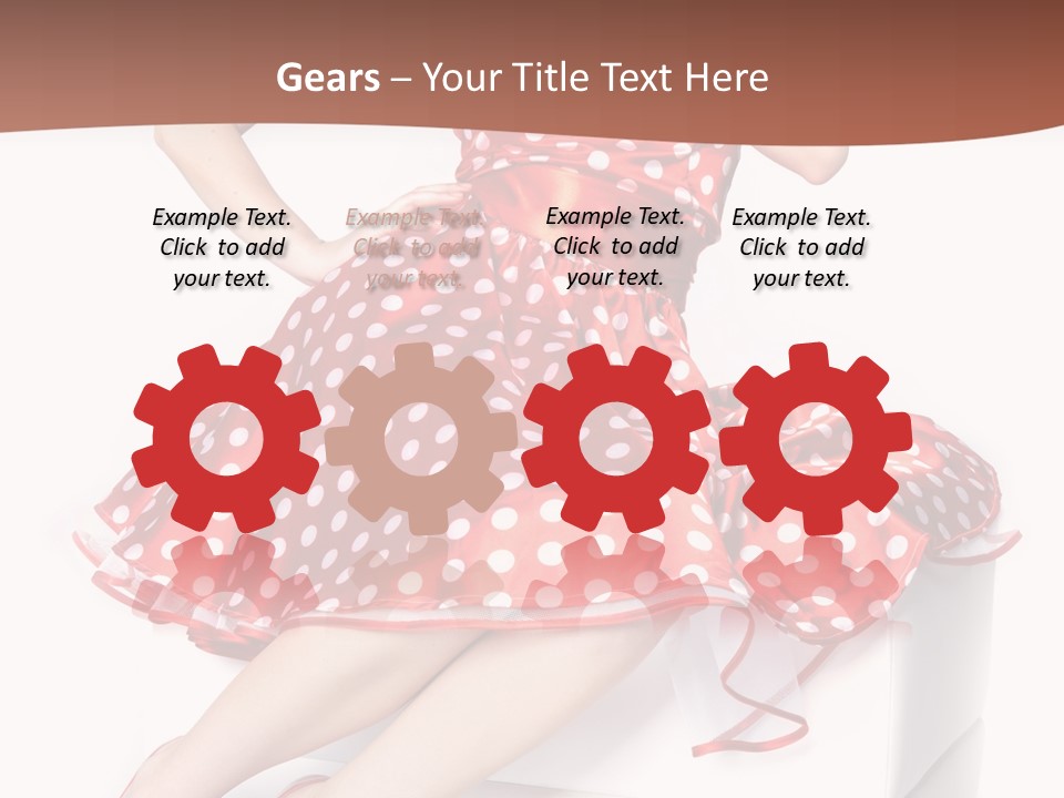 Beautiful Pin Up American PowerPoint Template