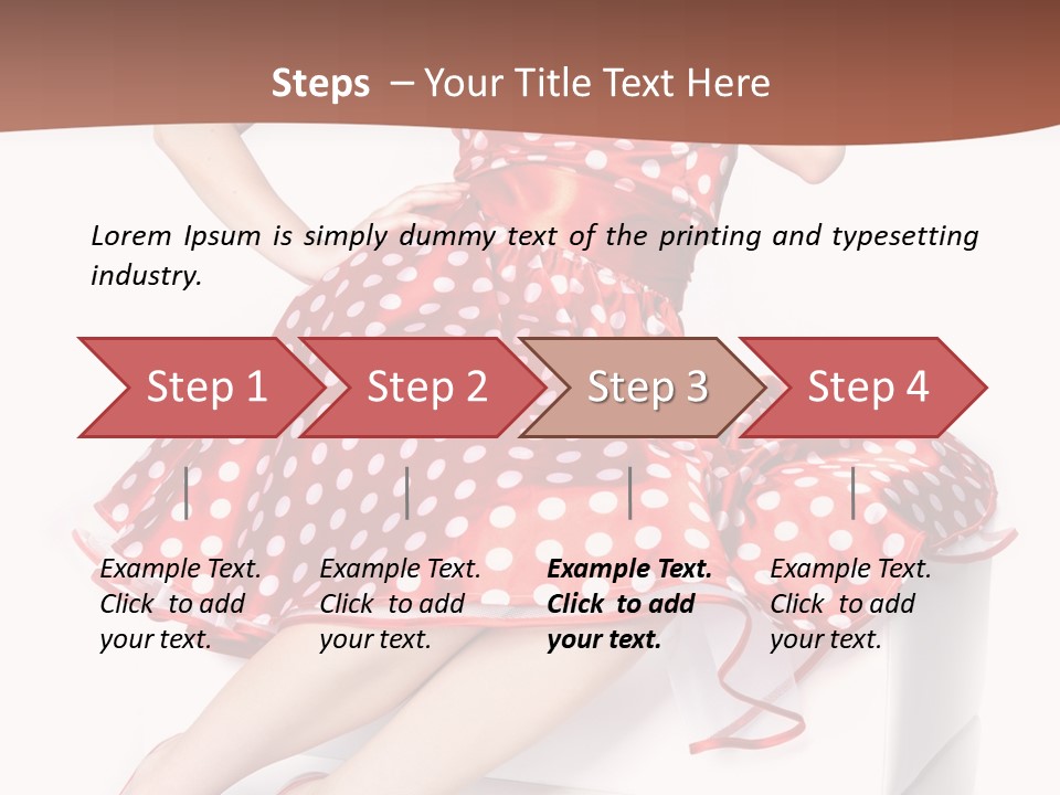 Beautiful Pin Up American PowerPoint Template