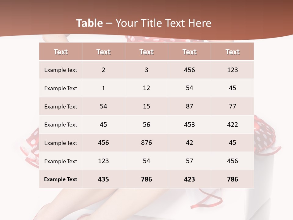 Beautiful Pin Up American PowerPoint Template