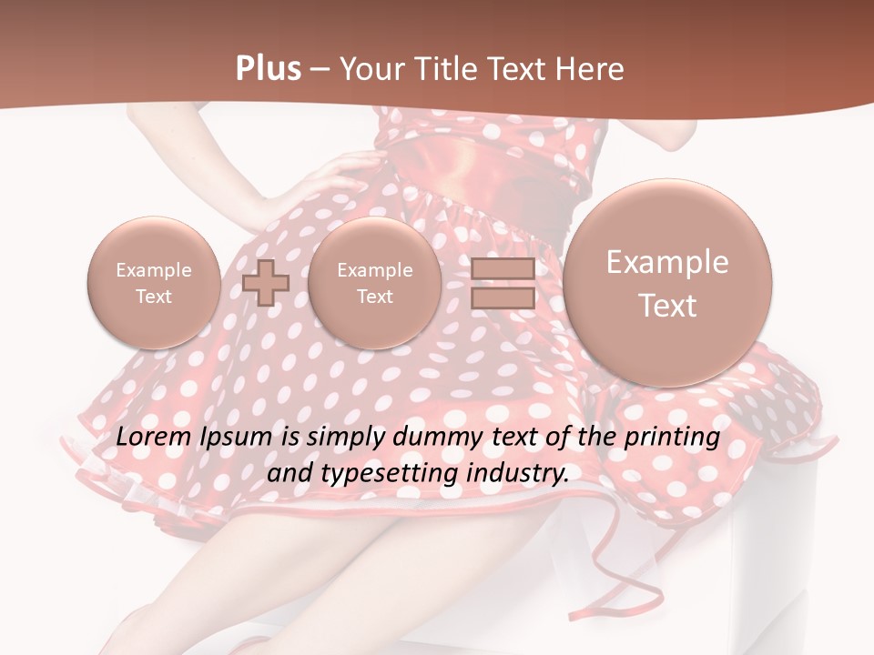 Beautiful Pin Up American PowerPoint Template