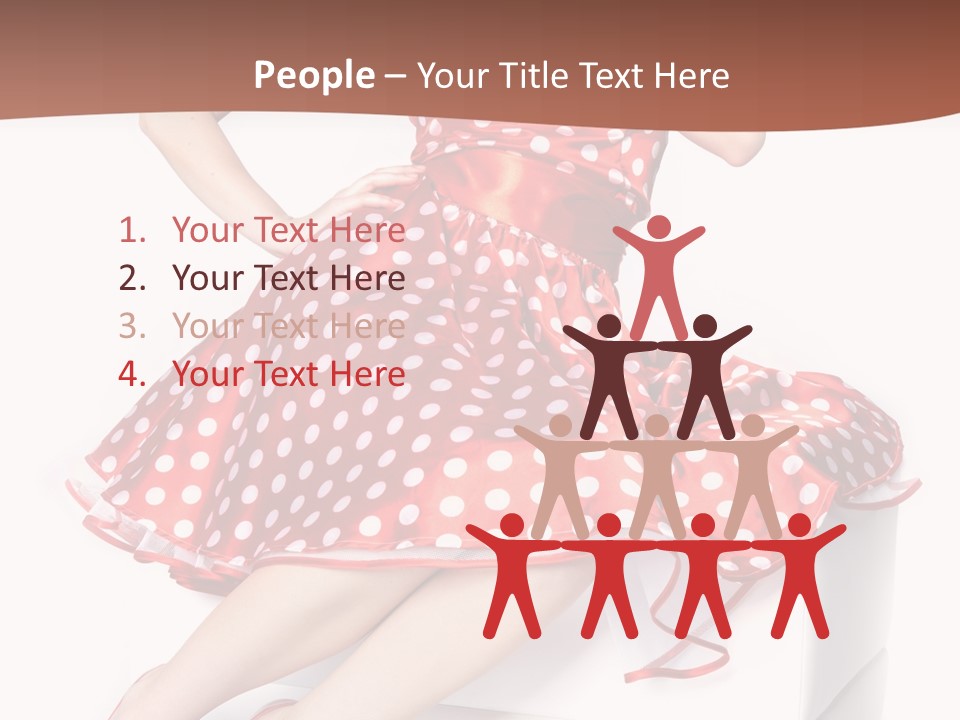 Beautiful Pin Up American PowerPoint Template