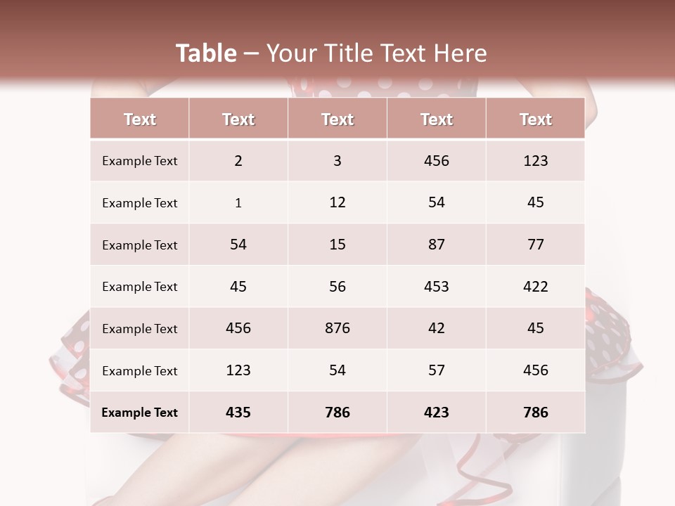 Glamour Y Fashionable PowerPoint Template