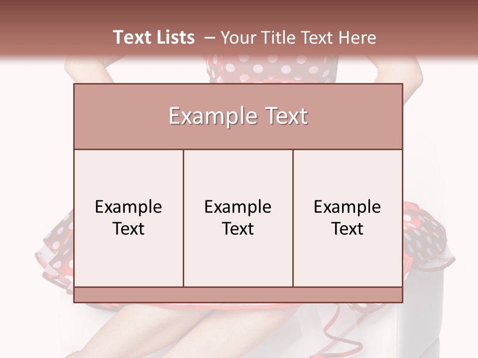 Glamour Y Fashionable PowerPoint Template