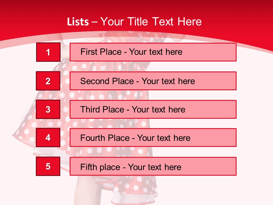 Woman Style Glamourous PowerPoint Template