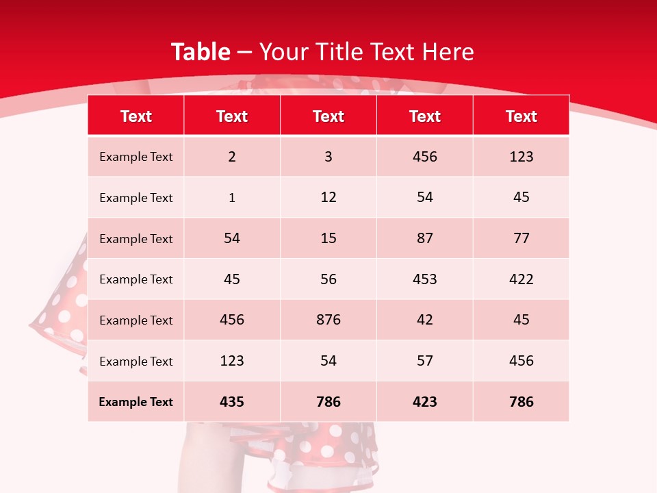 Woman Style Glamourous PowerPoint Template