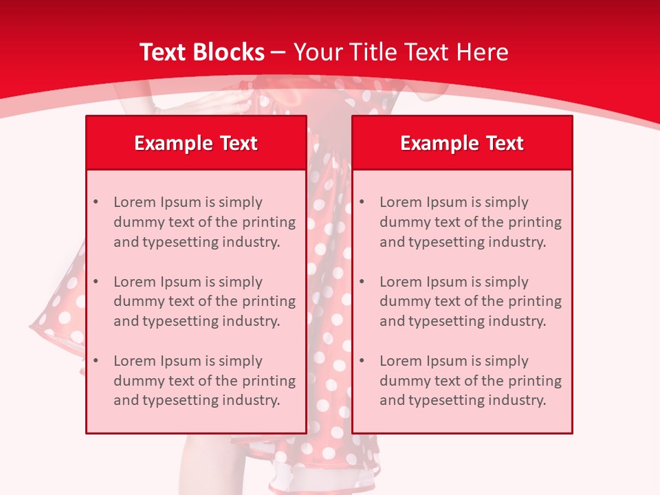 Woman Style Glamourous PowerPoint Template