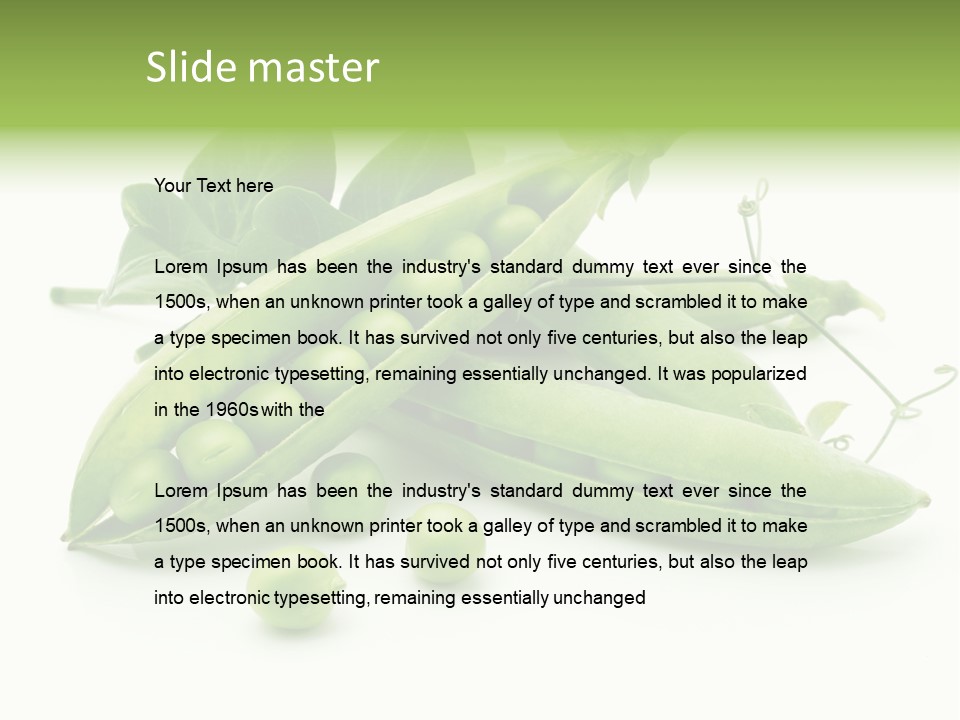 Pod Fresh Green PowerPoint Template