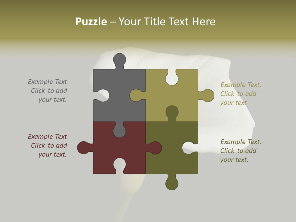 Couple Luxury Invitation PowerPoint Template