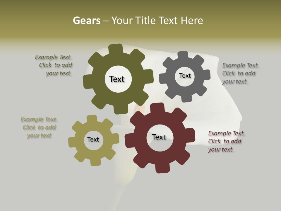 Couple Luxury Invitation PowerPoint Template