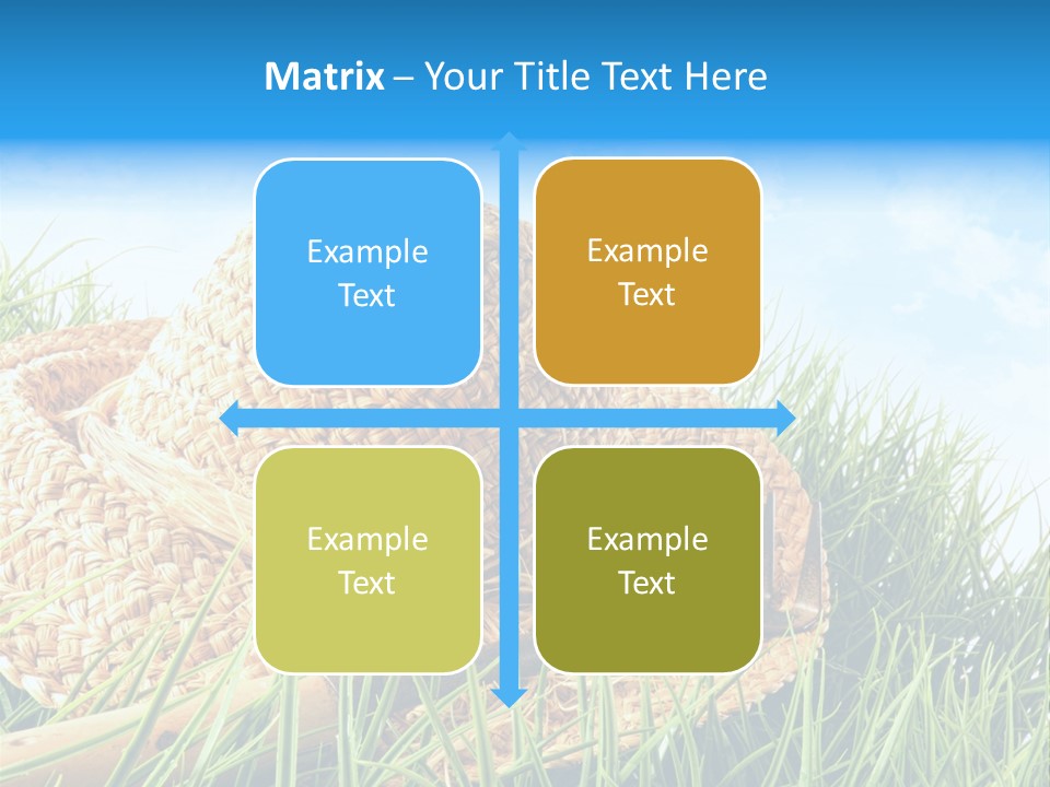 Sexy Hairstyle One PowerPoint Template
