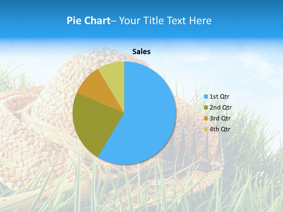 Sexy Hairstyle One PowerPoint Template