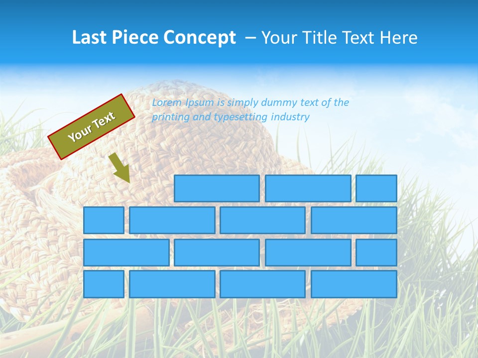 Sexy Hairstyle One PowerPoint Template