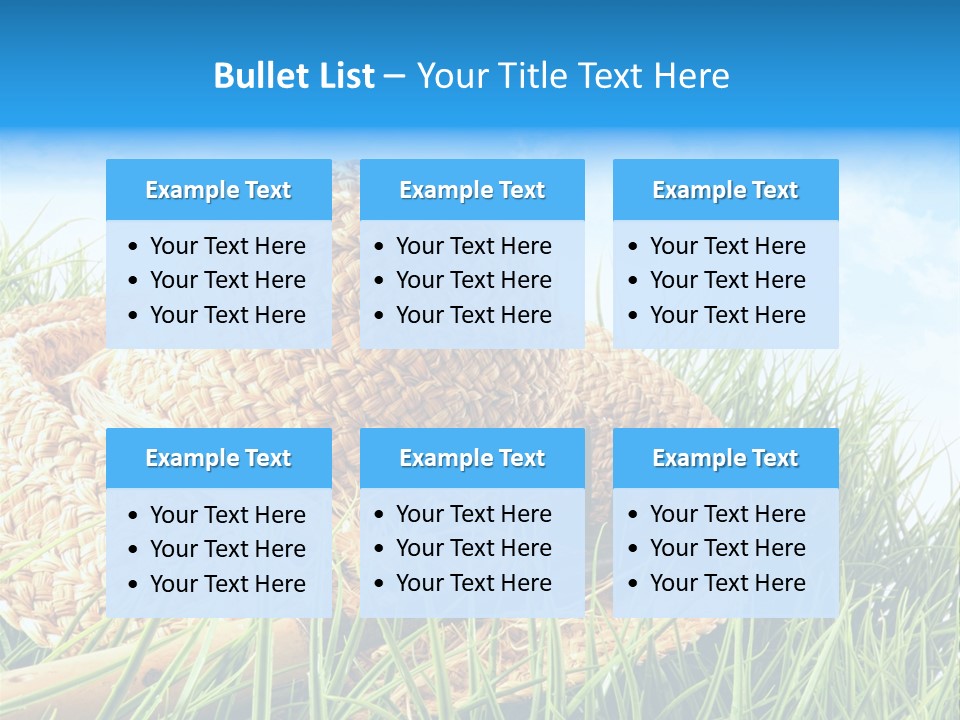 Sexy Hairstyle One PowerPoint Template