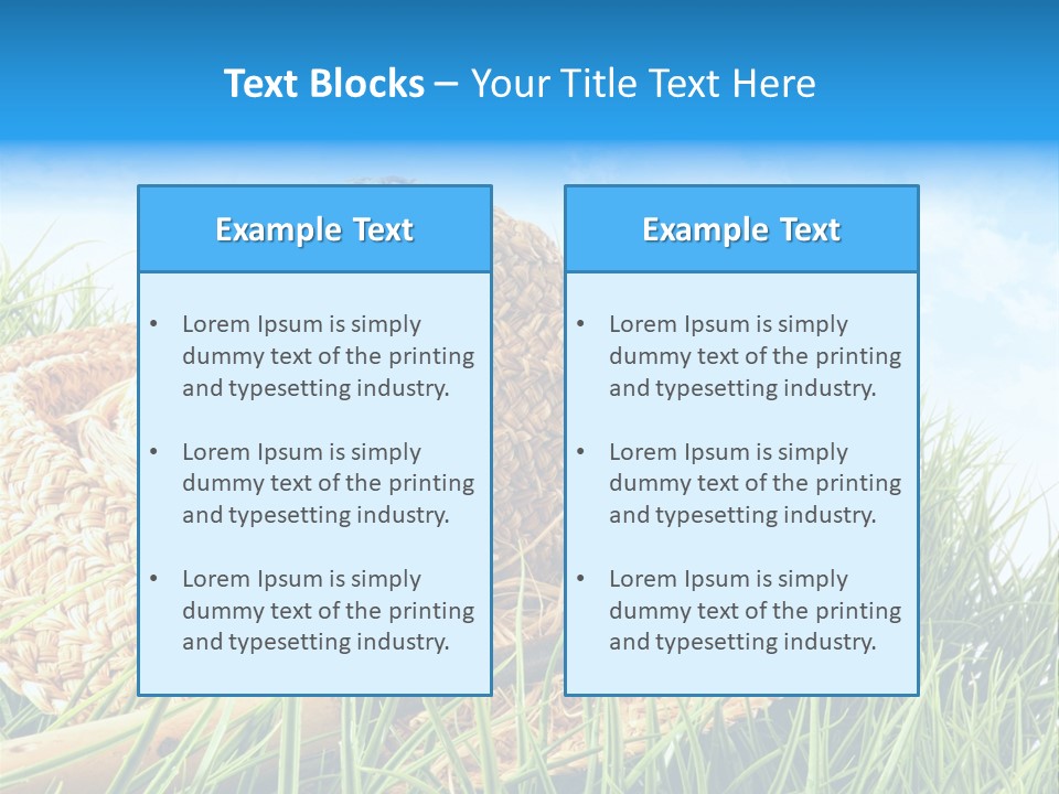 Sexy Hairstyle One PowerPoint Template