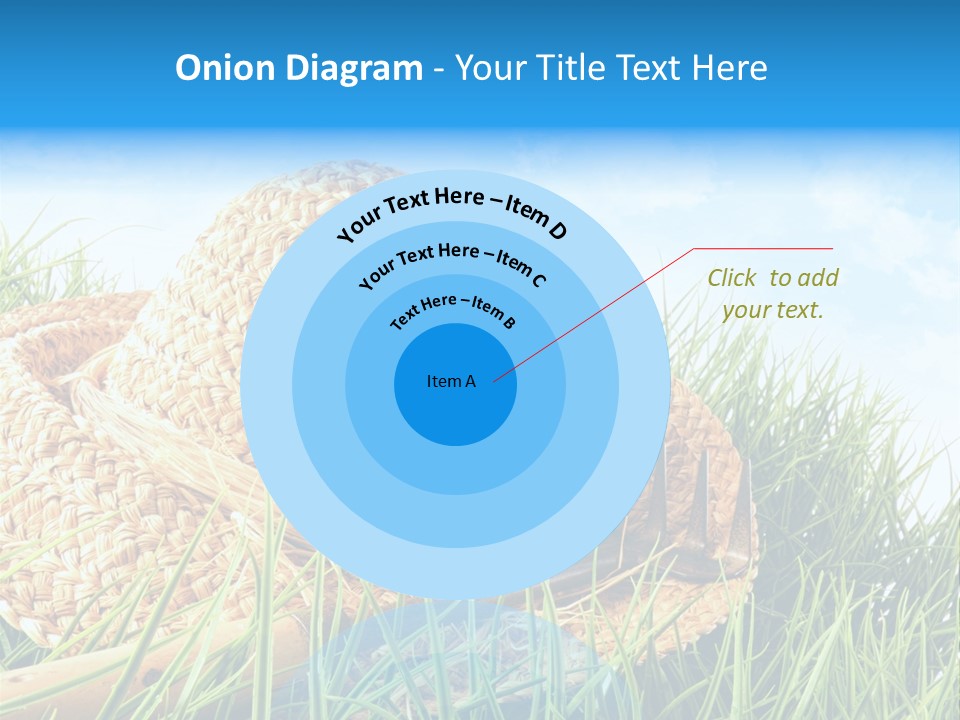 Sexy Hairstyle One PowerPoint Template