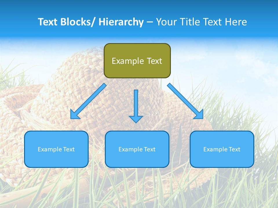 Sexy Hairstyle One PowerPoint Template