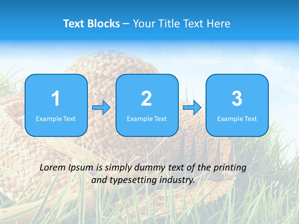 Sexy Hairstyle One PowerPoint Template