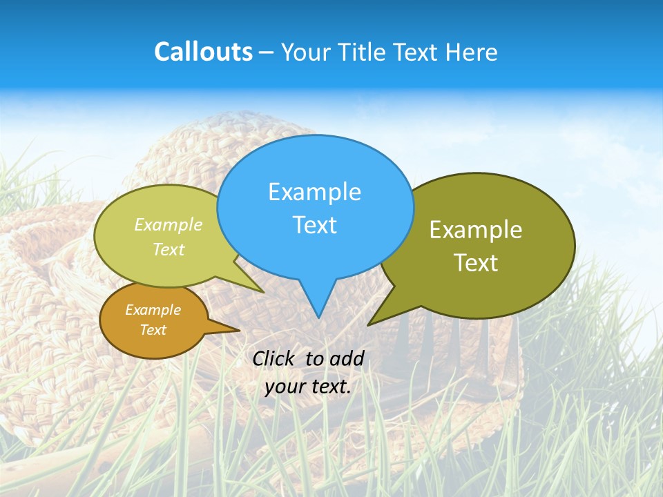 Sexy Hairstyle One PowerPoint Template