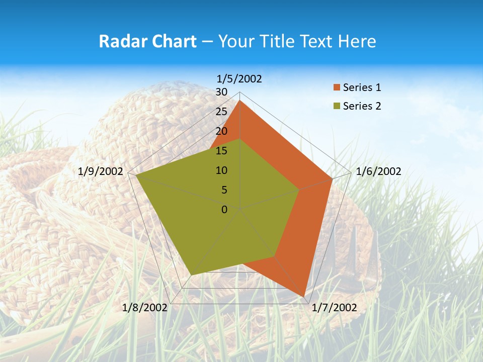 Sexy Hairstyle One PowerPoint Template