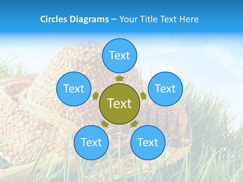 Sexy Hairstyle One PowerPoint Template