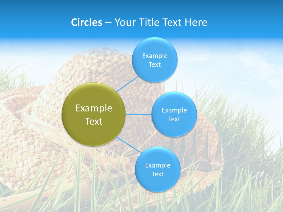 Sexy Hairstyle One PowerPoint Template