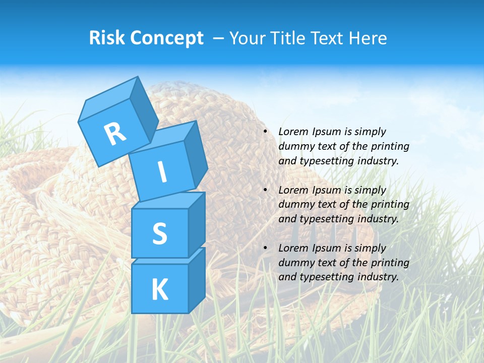 Sexy Hairstyle One PowerPoint Template