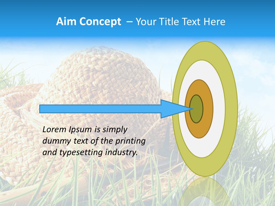 Sexy Hairstyle One PowerPoint Template