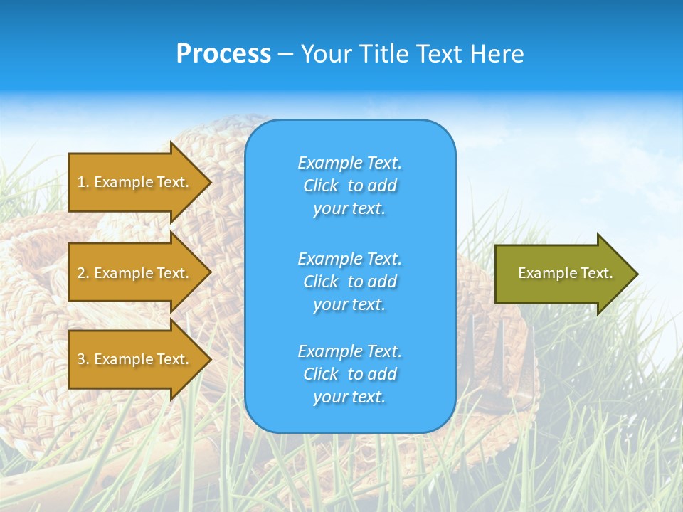 Sexy Hairstyle One PowerPoint Template