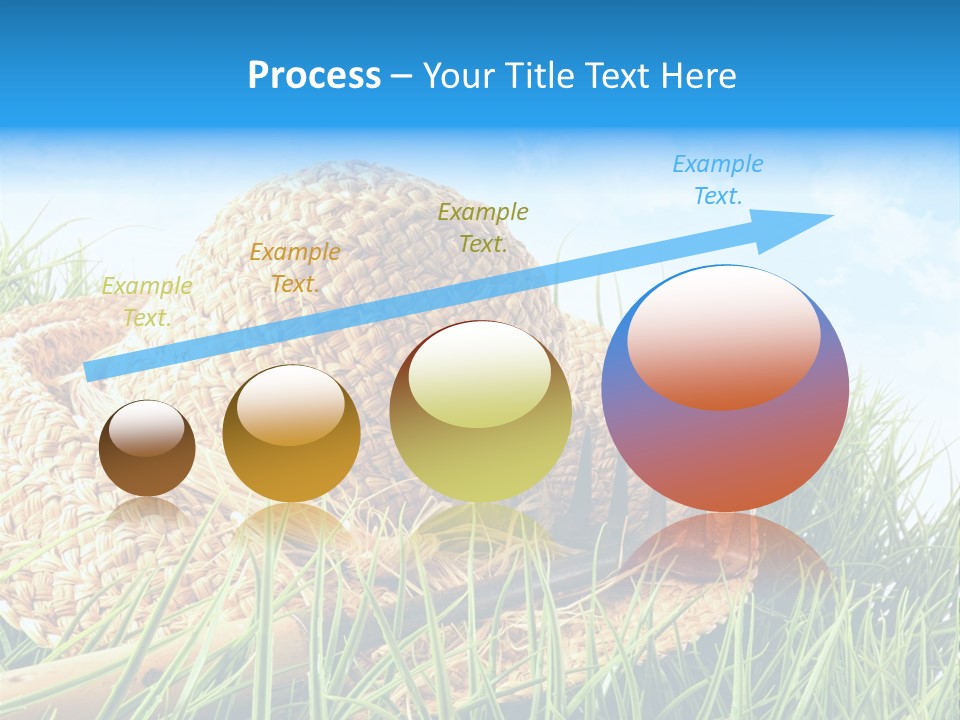 Sexy Hairstyle One PowerPoint Template