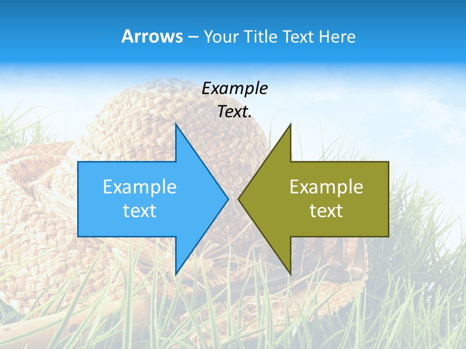 Sexy Hairstyle One PowerPoint Template