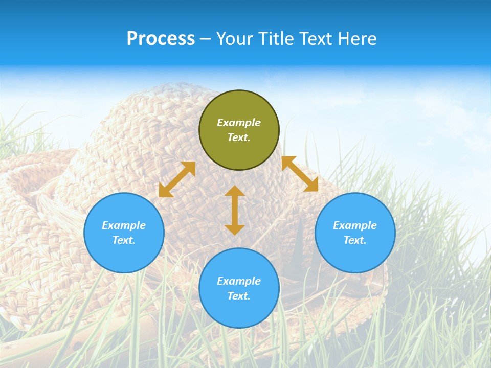 Sexy Hairstyle One PowerPoint Template