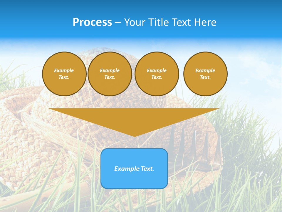 Sexy Hairstyle One PowerPoint Template