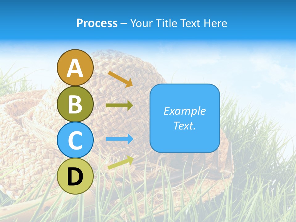 Sexy Hairstyle One PowerPoint Template