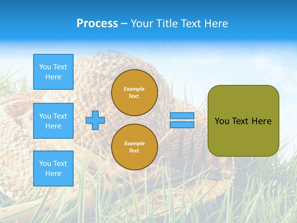 Sexy Hairstyle One PowerPoint Template