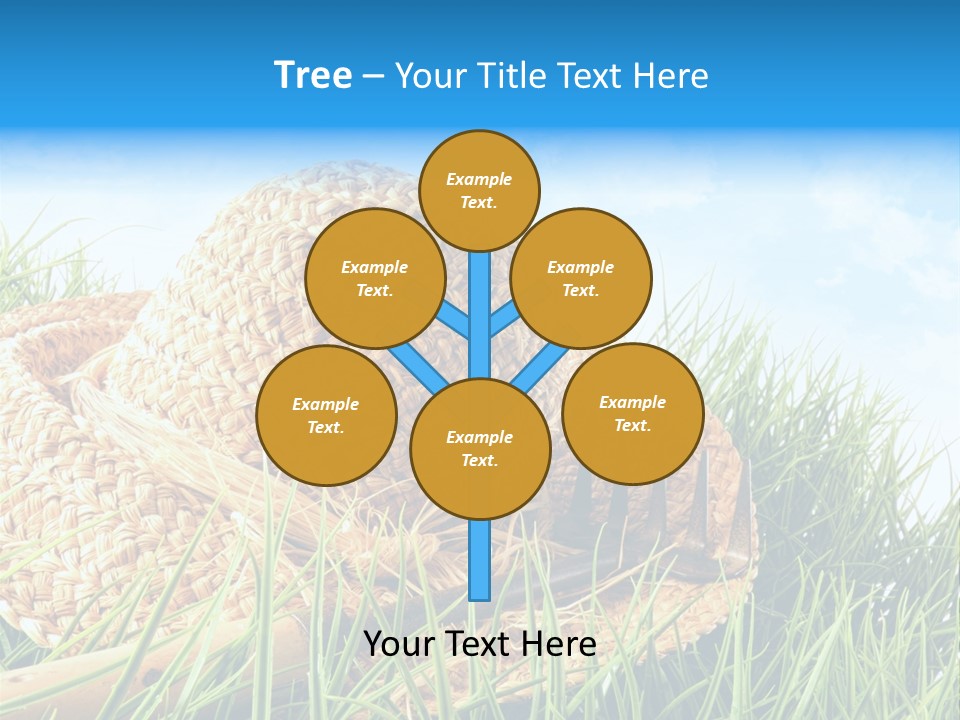 Sexy Hairstyle One PowerPoint Template