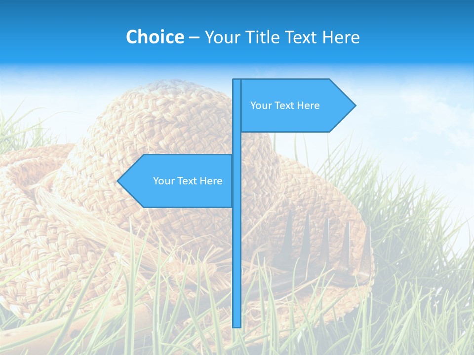 Sexy Hairstyle One PowerPoint Template