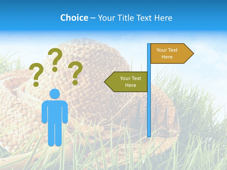 Sexy Hairstyle One PowerPoint Template