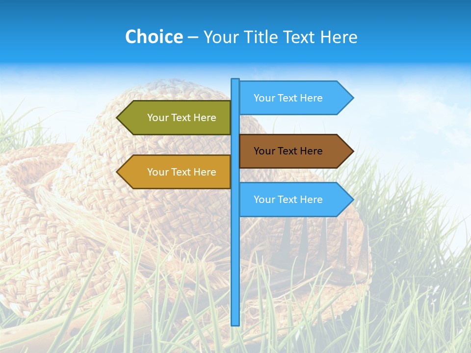 Sexy Hairstyle One PowerPoint Template