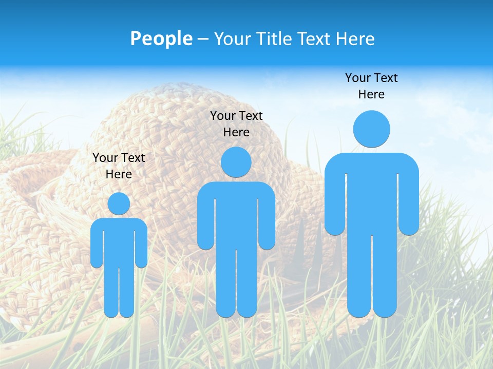 Sexy Hairstyle One PowerPoint Template