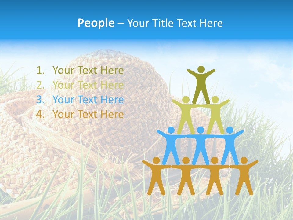 Sexy Hairstyle One PowerPoint Template