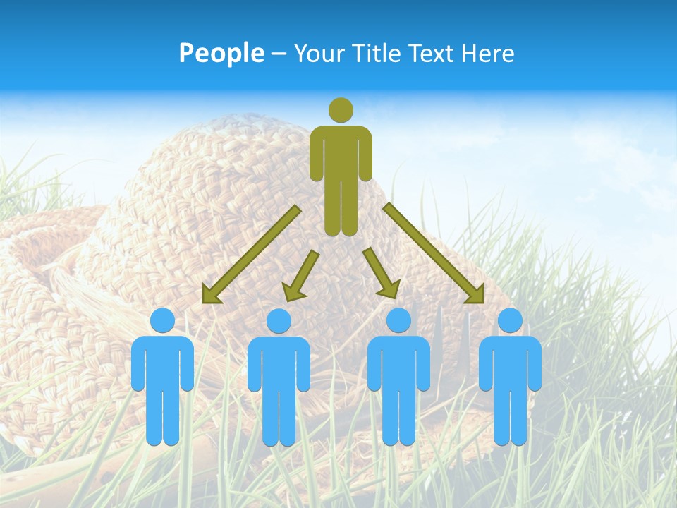 Sexy Hairstyle One PowerPoint Template