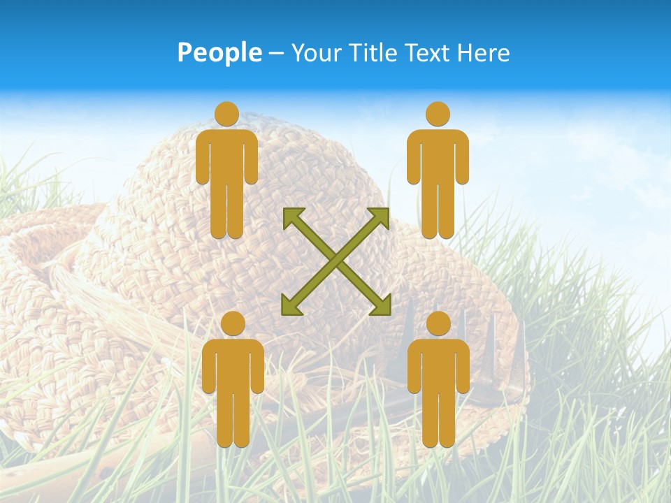 Sexy Hairstyle One PowerPoint Template