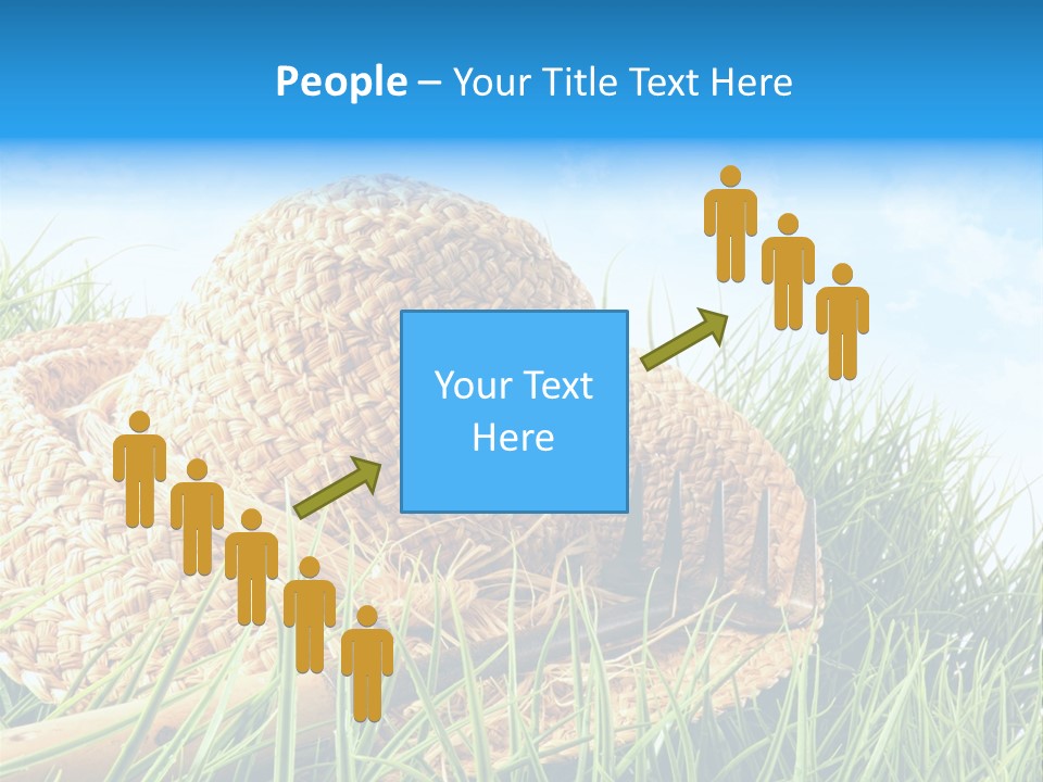 Sexy Hairstyle One PowerPoint Template