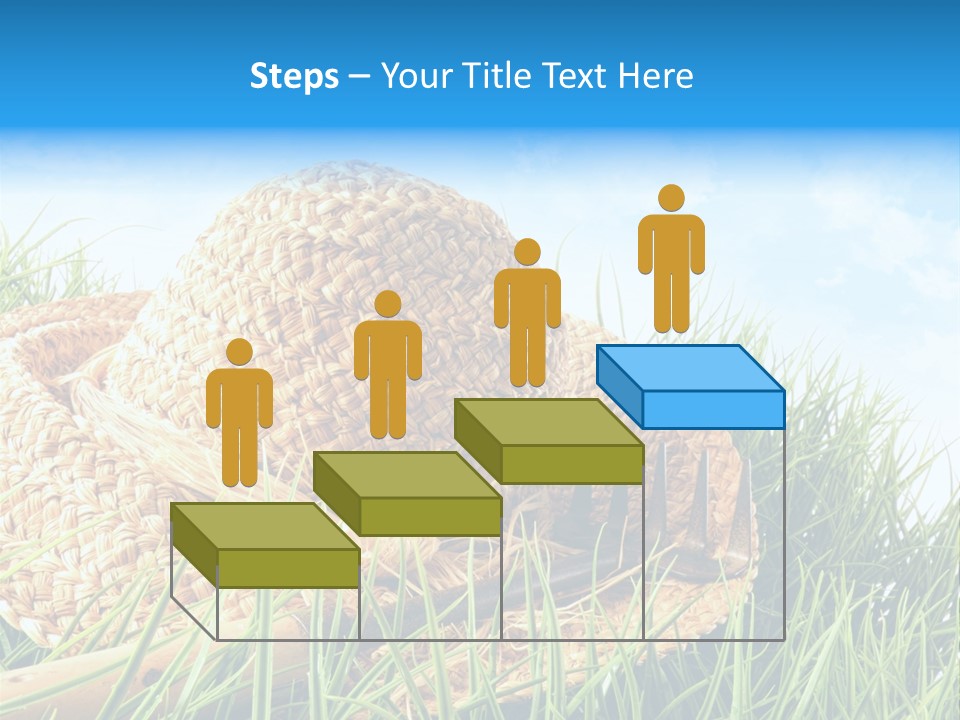 Sexy Hairstyle One PowerPoint Template