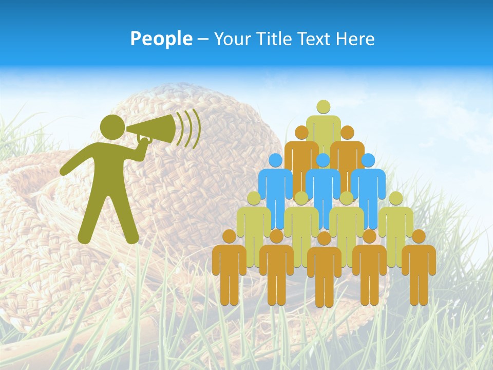 Sexy Hairstyle One PowerPoint Template