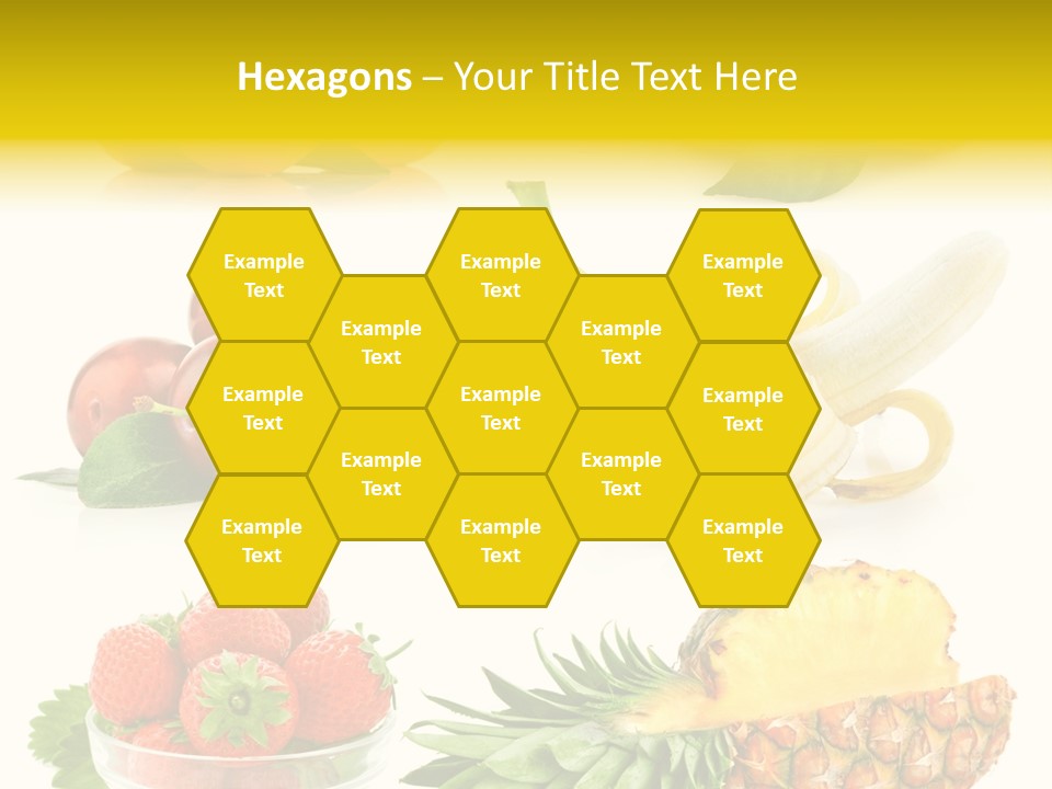 Food Leaf Orange PowerPoint Template