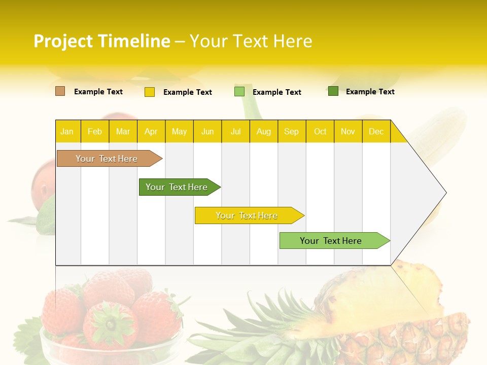 Food Leaf Orange PowerPoint Template