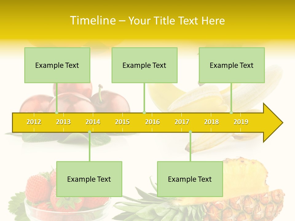 Food Leaf Orange PowerPoint Template