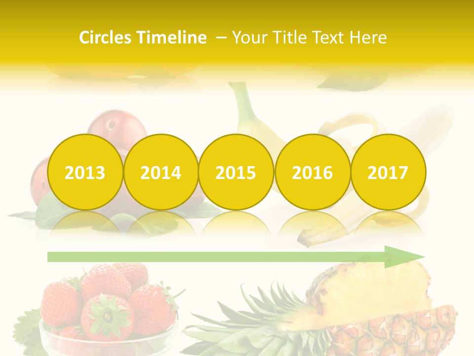 Food Leaf Orange PowerPoint Template