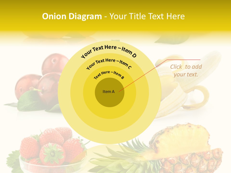 Food Leaf Orange PowerPoint Template